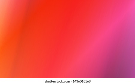 Gradient Colorful Background. For Abstract Modern Screen Design For Mobile App. Vector Illustration