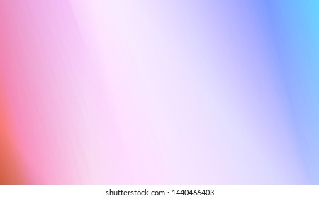 Gradient Colorful Background. For Abstract Modern Screen Design For Mobile App. Vector Illustration