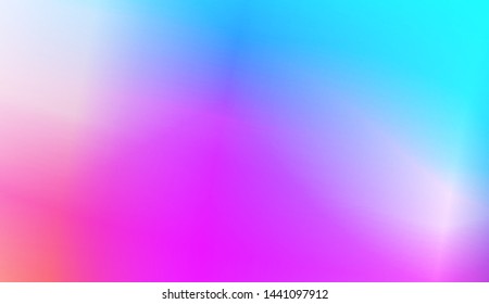 Gradient Colorful Background. For Abstract Modern Screen Design For Mobile App. Vector Illustration