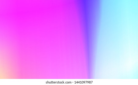 Gradient Colorful Background. For Abstract Modern Screen Design For Mobile App. Vector Illustration