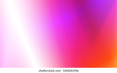 Gradient Colorful Background. For Abstract Modern Screen Design For Mobile App. Vector Illustration