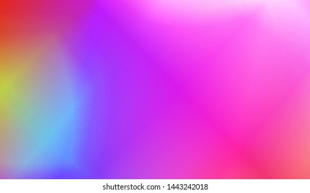 Gradient Colorful Background. For Abstract Modern Screen Design For Mobile App. Vector Illustration
