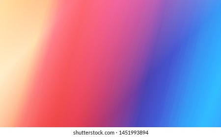 Gradient Colorful Background. For Abstract Modern Screen Design For Mobile App. Vector Illustration