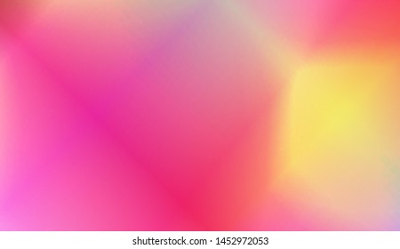 Gradient Colorful Background. For Abstract Modern Screen Design For Mobile App. Vector Illustration