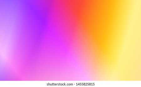 Gradient Colorful Background. For Abstract Modern Screen Design For Mobile App. Vector Illustration