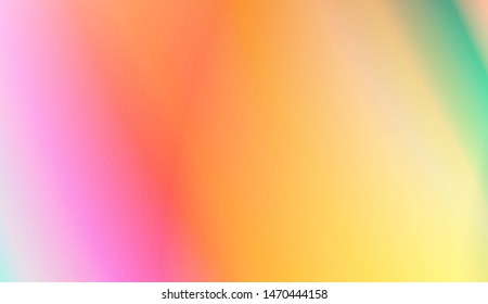 Gradient Colorful Background. For Abstract Modern Screen Design For Mobile App. Vector Illustration