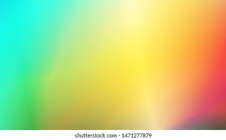 Gradient Colorful Background. For Abstract Modern Screen Design For Mobile App. Vector Illustration