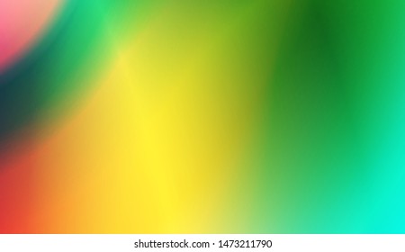 Gradient Colorful Background. For Abstract Modern Screen Design For Mobile App. Vector Illustration