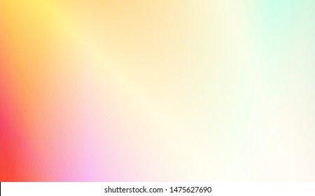 Gradient Colorful Background. For Abstract Modern Screen Design For Mobile App. Vector Illustration