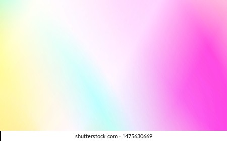 Gradient Colorful Background. For Abstract Modern Screen Design For Mobile App. Vector Illustration