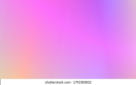 Gradient Colorful Background. For Abstract Modern Screen Design For Mobile App. Vector Illustration