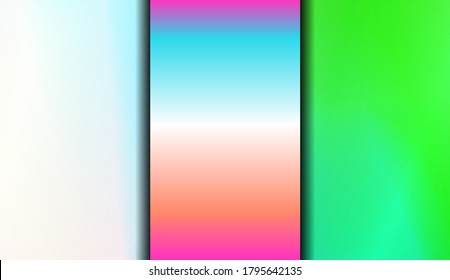 Fondo coloreado degradado. Para Resumen, Diseño De Pantalla Moderna Para Aplicaciones Móviles. Ilustración vectorial