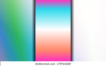 Fondo coloreado degradado. Para Resumen, Diseño De Pantalla Moderna Para Aplicaciones Móviles. Ilustración vectorial