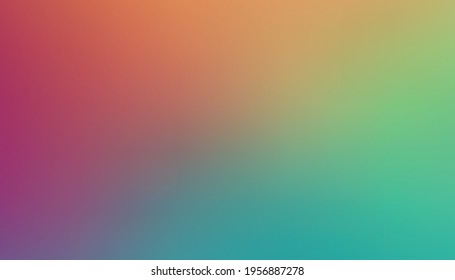 Gradient Colorful Background. For Abstract Modern Screen Design For Mobile App. Vector Illustration