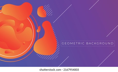 Gradient Colorful Background. For Abstract Modern Screen Design For Mobile App. Vector Illustration