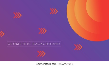 Gradient Colorful Background. For Abstract Modern Screen Design For Mobile App. Vector Illustration