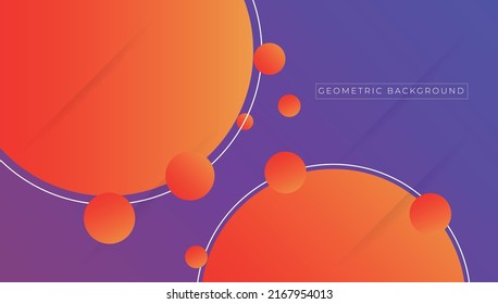 Gradient Colorful Background. For Abstract Modern Screen Design For Mobile App. Vector Illustration