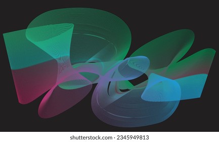 Diseño creativo del vector de imágenes de fondo coloreado degradado