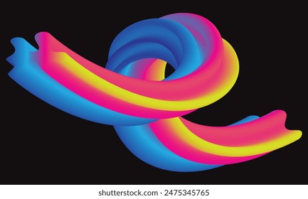 Gradient Colorful Background Abstract Vector Illustration Creative Design