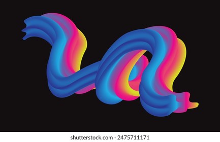 Gradient Colorful Background Abstract Vector Illustration Creative Design