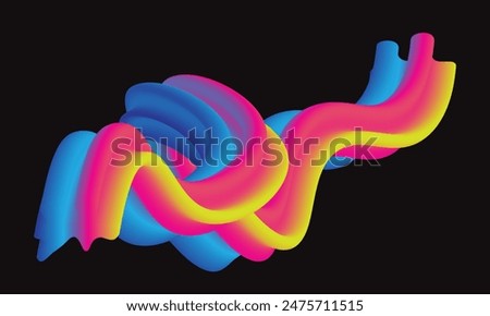 Gradient Colorful Background Abstract Vector Illustration Creative Design