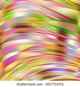 Gradient colorful background. Bright multicolored lines.