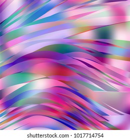 Gradient colorful background. Bright multicolored lines.