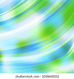 Gradient colorful background. Bright multicolored lines.