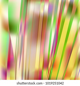 Gradient colorful background. Bright multicolored lines.