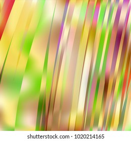 Gradient colorful background. Bright multicolored lines.