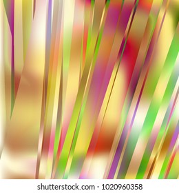 Gradient colorful background. Bright multicolored lines.