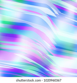 Gradient colorful background. Bright multicolored lines.