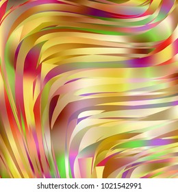 Gradient colorful background. Bright multicolored lines.