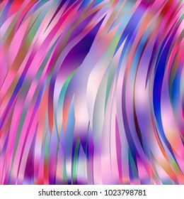 Gradient colorful background. Bright multicolored lines.