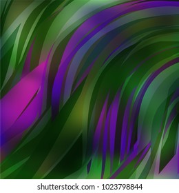 Gradient colorful background. Bright multicolored lines.