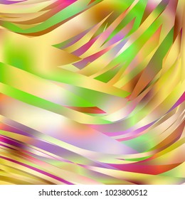 Gradient colorful background. Bright multicolored lines.