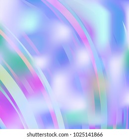 Gradient colorful background. Bright multicolored lines.