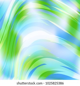 Gradient colorful background. Bright multicolored lines.