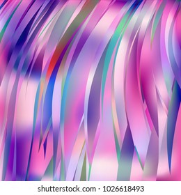 Gradient colorful background. Bright multicolored lines.