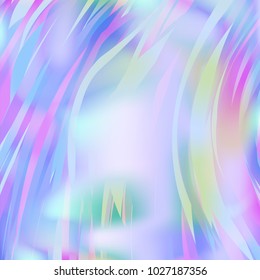 Gradient colorful background. Bright multicolored lines.