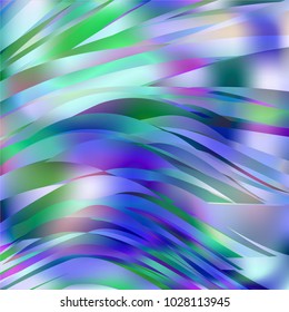 Gradient colorful background. Bright multicolored lines.