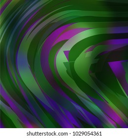 Gradient colorful background. Bright multicolored lines.