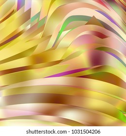Gradient colorful background. Bright multicolored lines.