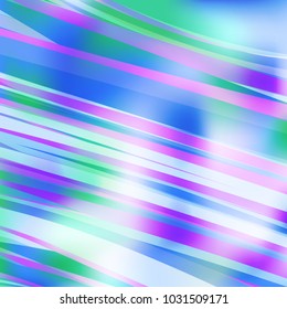 Gradient colorful background. Bright multicolored lines.