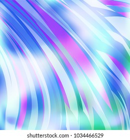 Gradient colorful background. Bright multicolored lines.