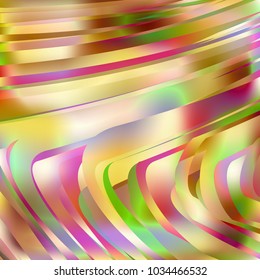 Gradient colorful background. Bright multicolored lines.