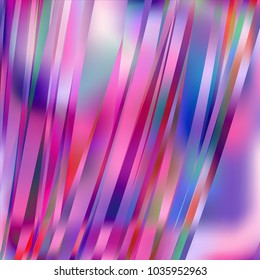 Gradient colorful background. Bright multicolored lines.