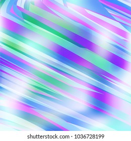 Gradient colorful background. Bright multicolored lines.