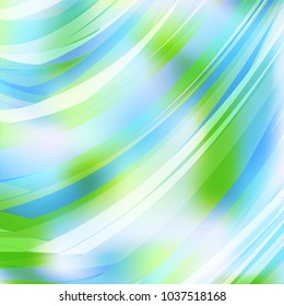 Gradient colorful background. Bright multicolored lines.