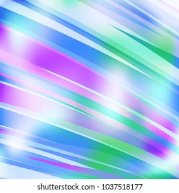 Gradient colorful background. Bright multicolored lines.